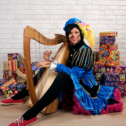 Harpiet Piet met Harp www.sintentertainment.nl