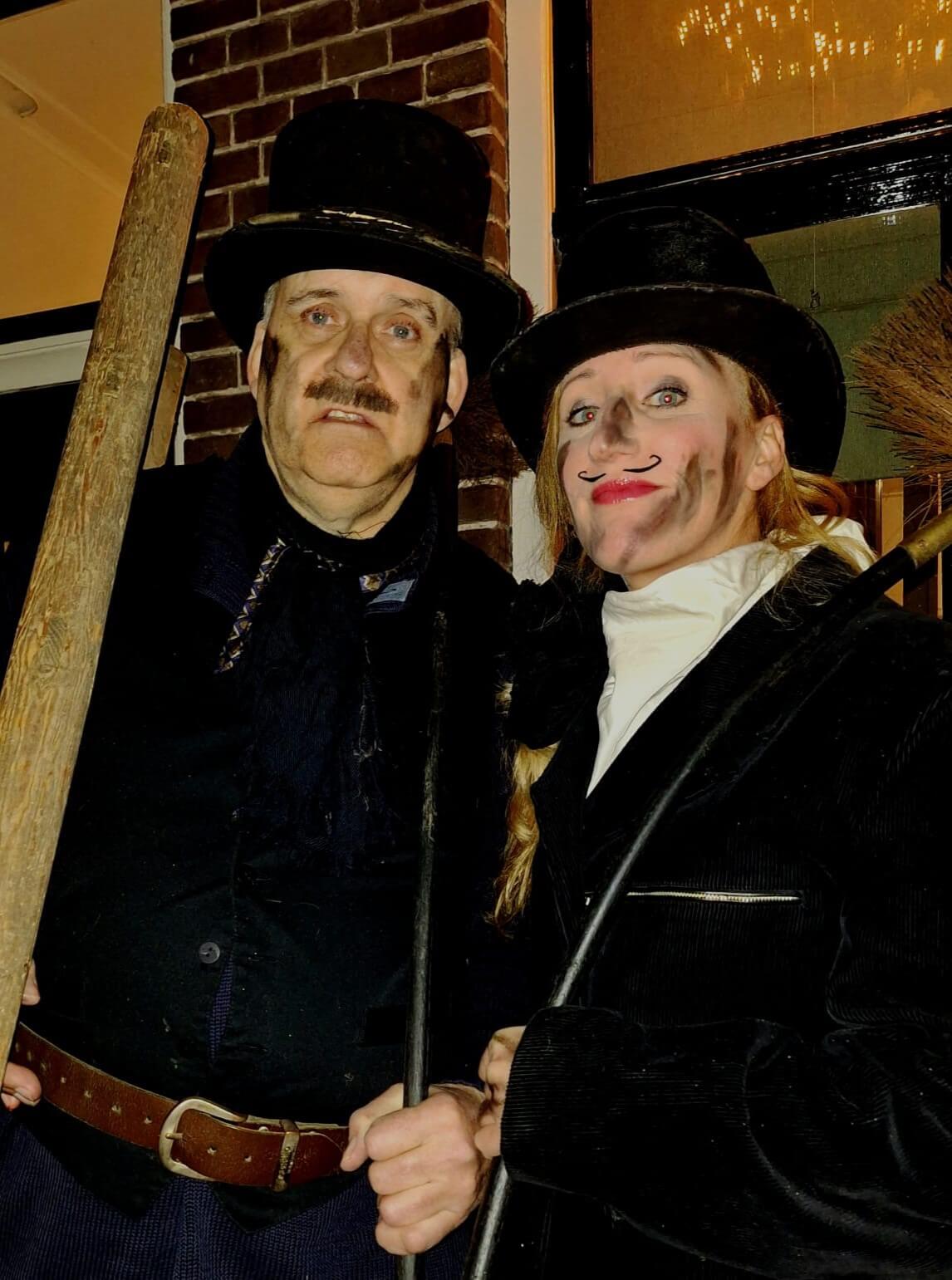 Schoorsteenvegers Dickens act © www.oudhollandsentertainment.nl