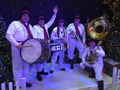 Muzikaal Sneeuwmannen huren © www.funenpartymatch.nl