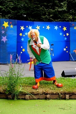 Teddy's sterren achtergrond © www.sintentertainment.nl