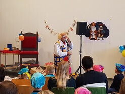 Muzikale Clown huren © www.sintentertainment.nl