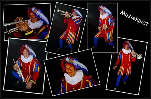 Muziek Piet op Fiets of rondlopend © www.sintentertainment.nl