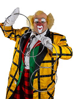 Muzikale Clown huren © www.sintentertainment.nl